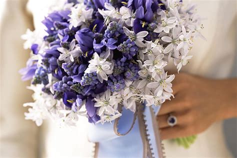 Spring Purple Bridal Bouquet