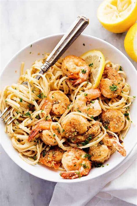 Easy Shrimp Scampi Recipe W Lemon And Garlic The Recipe