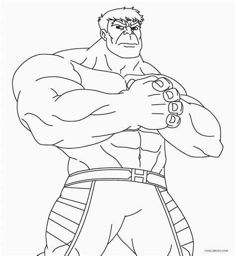 Desenhos De Hulk Para Colorir Páginas Para Impressão Grátis