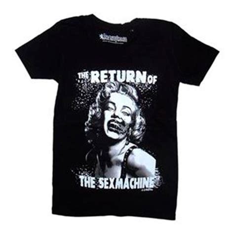 T Shirt Returns Sex Machine — Camden Shop