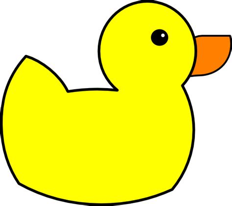 Yellow Duck Clip Art At Vector Clip Art Online Royalty