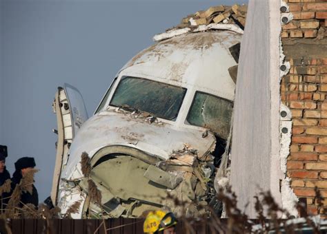 Kazakhstan Plane Crash Bek Air Flight Carrying 100 Crashes Near Almaty