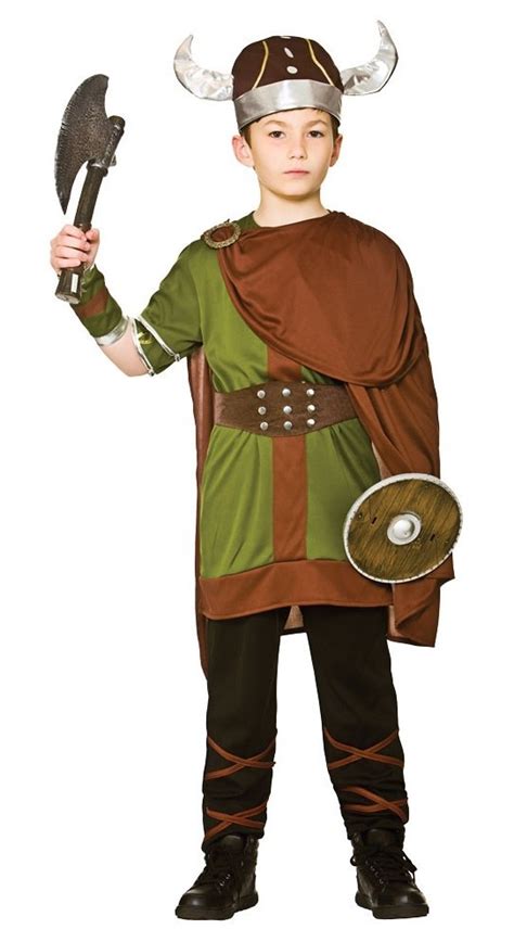 Kids Viking Warrior Costume