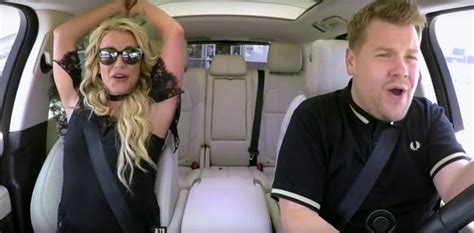 Best Video Ever Britney Spears In Carpool Karaoke Mit James Corden Grazia Deutschland