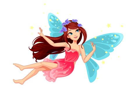 cute cartoon fairy clip art