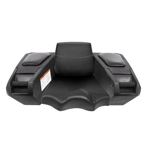 Kimpex ATV Flexi Passenger Rear Black Seat Cargo Gas Tank Trunk Seat EBay