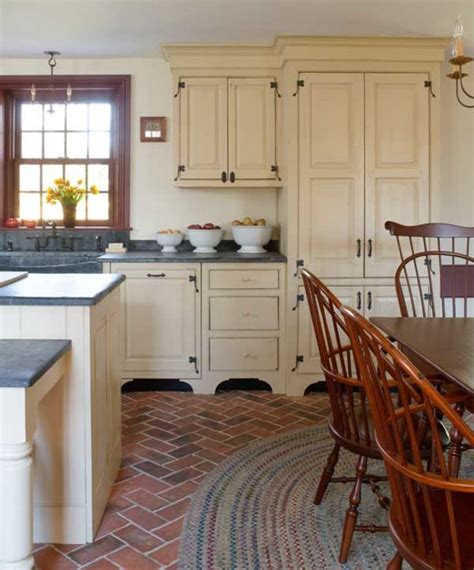 Designing A New Country Kitchen Old House Journal Magazine Brick