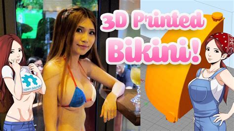 3d printed bikini top and yes it s comfortable youtube