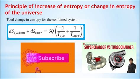 Principle Of Increase Of Entropy Entropy Concept Basic