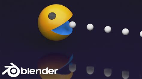 Blender Make This Pac Man Animation In 16 Minutes Youtube