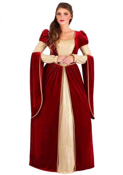 Womens Regal Renaissance Queen Costume