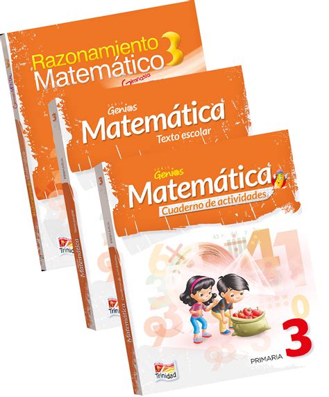 Ediciones Educativa Untuna Pack Serie Genios Matemática Tercer Grado