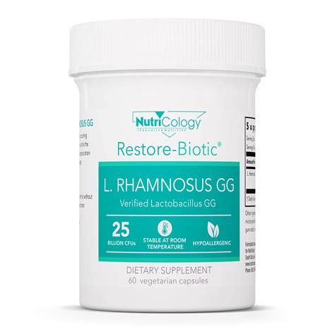 Buy Cology Restore Biotic L Rhamnosus Gg Probiotic Intestinal