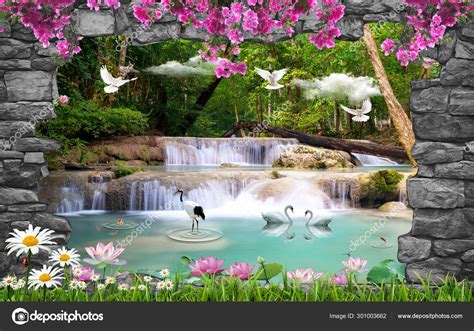 Amazing Nature Background Wallpaper Stock Photo By ©zevahir 301003662