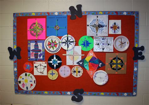 2nd Grade Compass Rose Project Rise Project Compass Rose School Projects