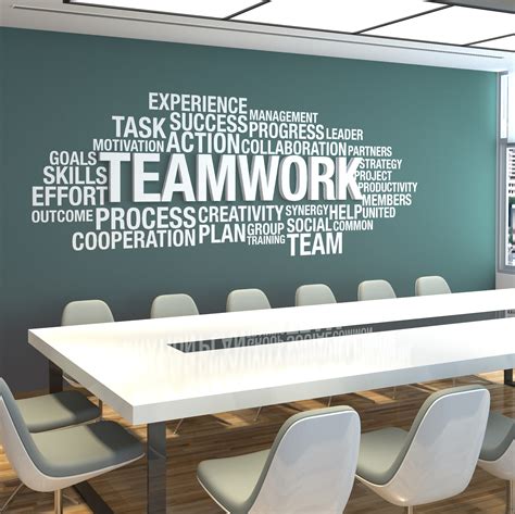 Team Work 3d Office Wall Decor