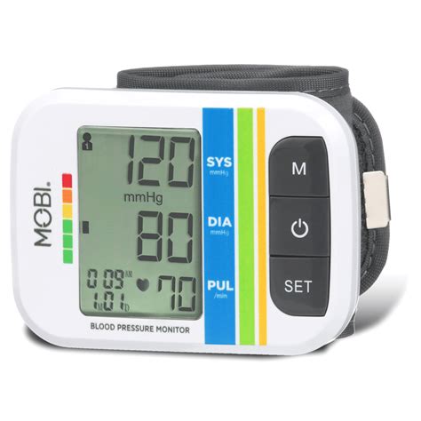 Mobi Health Wrist Blood Pressure Monitor Bp Monitor Irregular Heart