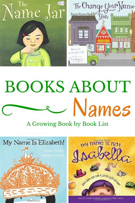 Books About Names Is A Fun Book List For Back To School Or A Learning