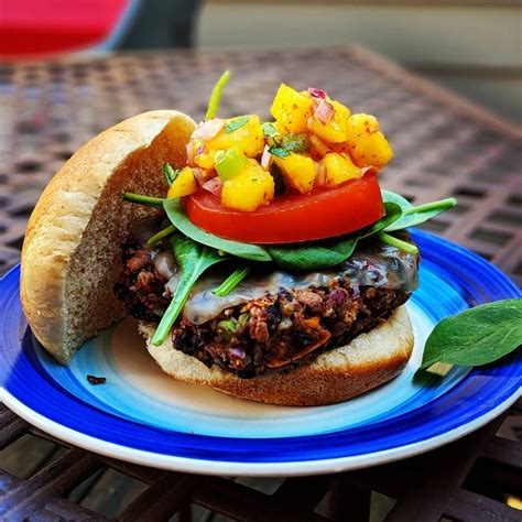 Grilled These Black Bean Burgers For Dinner Tonight R Eatsandwiches