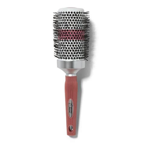 $7.99 flat hair smooth cushion brush. Ion Pink Ceramic Thermal Round Brush by Anti-Frizz ...