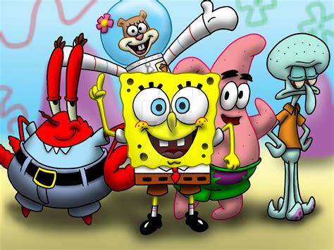 Spongebob Squarepants And Friends Fan Art By Jimenopolix On Deviantart
