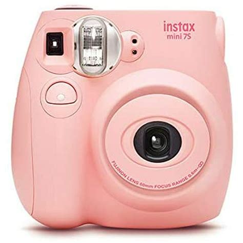 Fujifilm Instax Mini 7s Light Pink Instant Film Camera Manufacturer Refurbished Walmart
