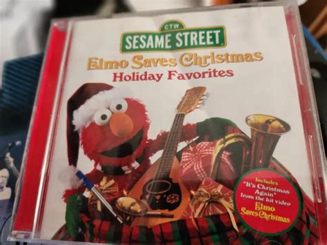 Sesame Street Elmo Saves Christmas Holiday Favorites 1998 Cd 5