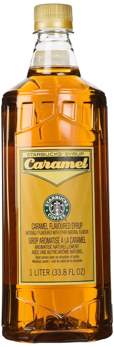 Amazon Com Starbucks Vanilla Syrup 1 L Beverage Flavoring Syrup
