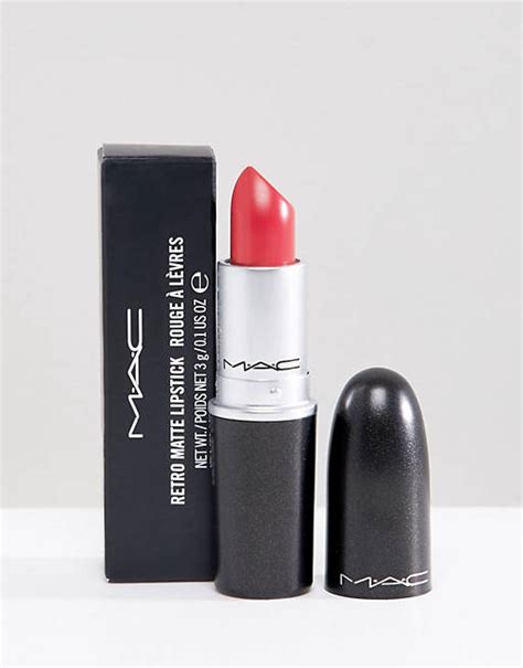 Mac Retro Matte Lipstick Relentlessly Red Asos