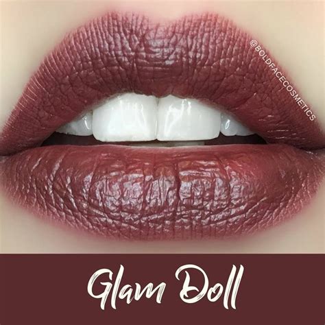 Limited Edition Glam Doll Lipsense Is Here Shown With Matte Gloss