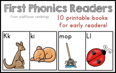 Free Printable Phonics Books For Kindergarten Free Printable