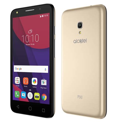 Alcatel Pixi 4 With 5 Inch Display Android 60 4g Volte Launched In
