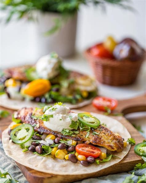 We did not find results for: PAN SEARED GARLIC AND HERB FISH TACOS with black beans ...