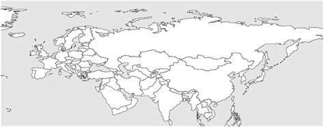 Eurasia Map Blank Driverlayer Search Engine