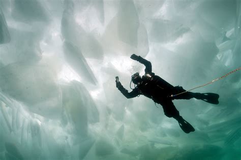 Ice Diving With The Mares Ssi Revo Dive Expedition Team