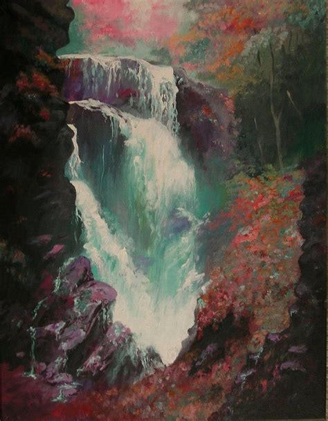 Waterfall Of Dreams By Esoteric Painter From Deviantart Painter Art