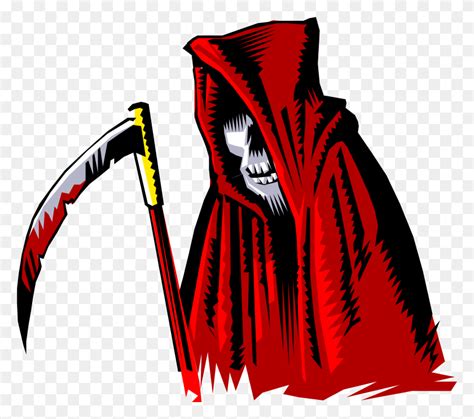 Grim Reapers Royalty Free Vector Clip Art Illustration Reaper Clipart