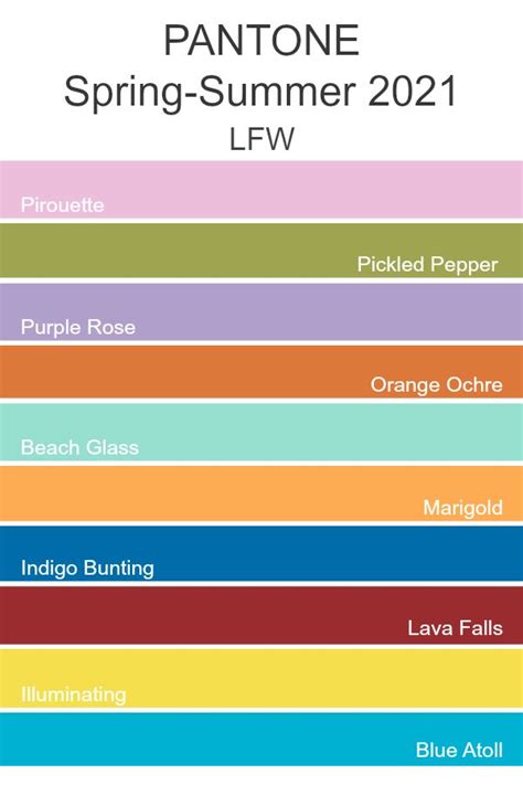Here are a couple of trending colors that will solve your solution. Fashion Colour Trend Report London Fashion Week Spring ...