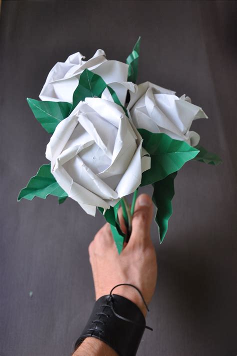 Origami Rose Bouquet By Soren Matthew On Deviantart