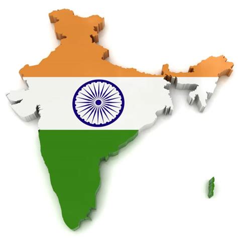 Royalty Free Cartography India Map Indian Flag Pictures Images And