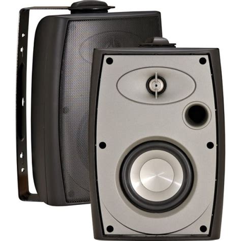 Nxg Technology Nx Pro4b 2 Way Indooroutdoor Speakers With 4 Woofers
