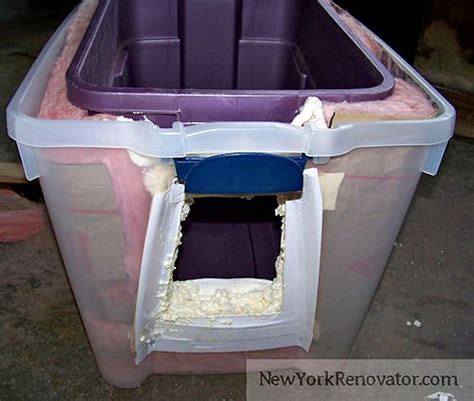 23 diy insulated cat house ideas for outdoor cats ⋆ bright. Winter approaches; here's a way to help feral cats ...