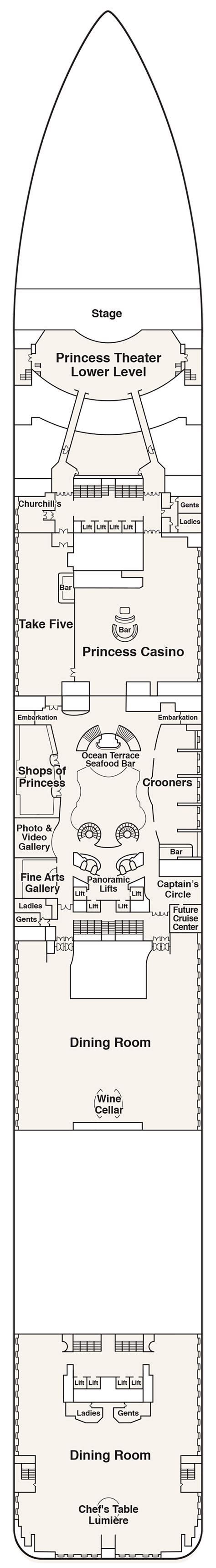 Discovery Princess Deck Plans Planet Cruise