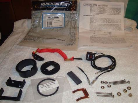 purchase mercury quicksilver safety lanyard stop kill switch kit 87 19674a07 mercruiser in