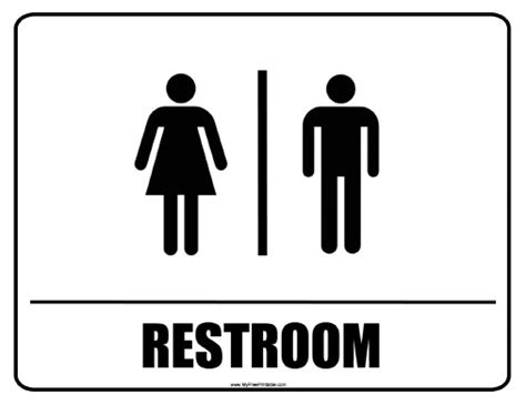 09.03.2019 · 12 free printable bathroom humor prints bathroom humor print. Restroom Signs - Free Printable - MyFreePrintable.com