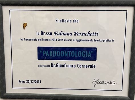 Dott Ssa Fabiana Persichetti Dentista Ortodontista Prenota Online