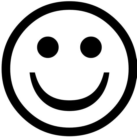 White Smiley Face Free Download On Clipartmag