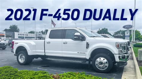 2021 Ford F 450 Lariat Dually Youtube