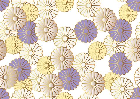 Chrysanthemum is called a fall flower and it symbolizes pleasure and happiness. Seamless chrysanthemum pattern. - Download Free Vectors ...