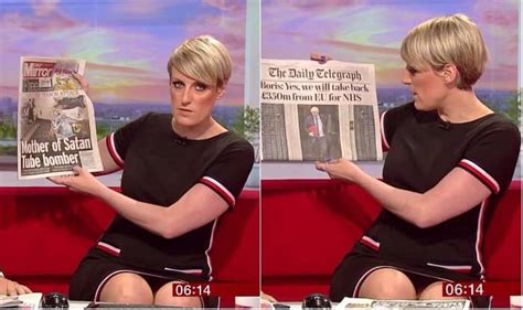 BBC Anchor Steph McGovern Accidentally Flashes Underwear In Risque Dress On Live Show India Com